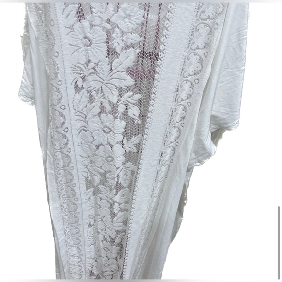 NWOT Rare Free People Set the Table Kaftee Lace Kaftan Coverup Dress - Picture 7 of 14